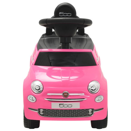 vidaXL Loopauto Fiat 500 roze afbeelding2 - 1