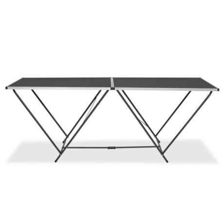 vidaXL Behangtafel inklapbaar 200x60x78 cm MDF en aluminium afbeelding2 - 1