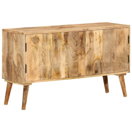 vidaXL Dressoir 110x30x60 cm massief mangohout afbeelding2 - 1