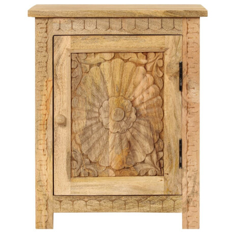 vidaXL Nachtkastje 40x30x50 cm massief mangohout afbeelding2 - 1