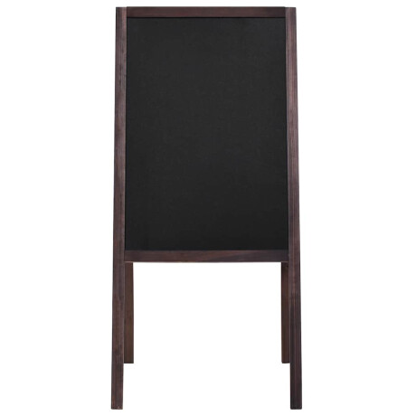 vidaXL Krijtbord dubbelzijdig vrijstaand 40x60 cm cederhout afbeelding2 - 1