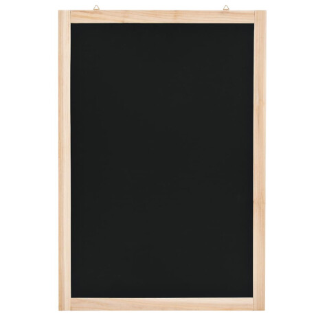 vidaXL Krijtbord voor aan de wand 40x60 cm cederhout afbeelding2 - 1
