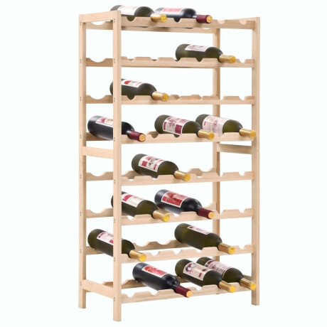 vidaXL Wijnrek 57,5x28x102 cm cederhout afbeelding2 - 1