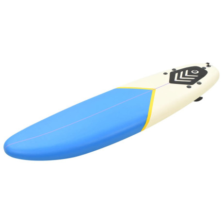 vidaXL Surfplank 170 cm blauw en crème afbeelding2 - 1