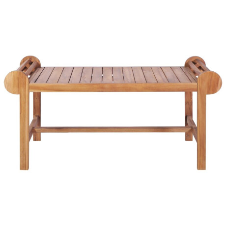 vidaXL Salontafel 100x50x45 cm massief teakhout afbeelding2 - 1