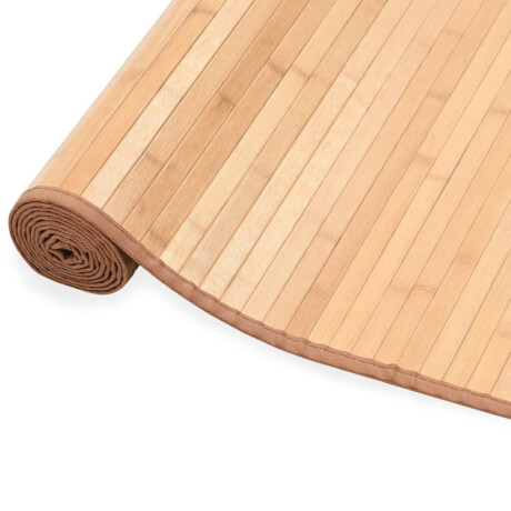 vidaXL Tapijt 80x300 cm bamboe bruin afbeelding2 - 1