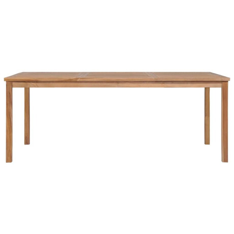 vidaXL Tuintafel 200x100x77 cm massief teakhout afbeelding2 - 1
