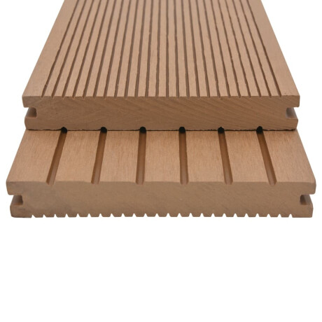 vidaXL Terrasplanken met accessoires 10 m² 4 m massief HKC teak afbeelding2 - 1