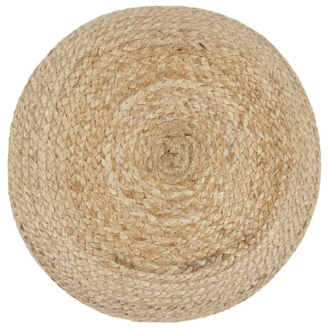 vidaXL Poef handgemaakt 45x30 cm jute afbeelding2 - 1
