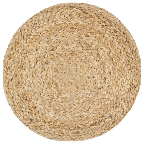 vidaXL Poef handgemaakt 40x45 cm jute afbeelding2 - 1