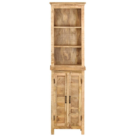 vidaXL Boekenkast 50x30x180 cm massief mangohout afbeelding2 - 1