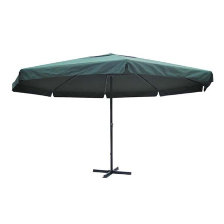 vidaXL Parasol Samos 500 cm aluminium groen afbeelding2 - 1