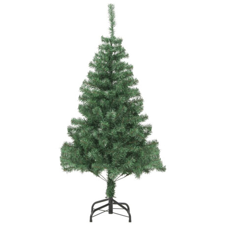 vidaXL Kunstkerstboom met stalen standaard 910 takken 210 cm afbeelding2 - 1