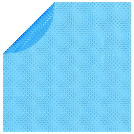 vidaXL Solar zwembadfolie drijvend rond 300 cm PE blauw afbeelding2 - 1