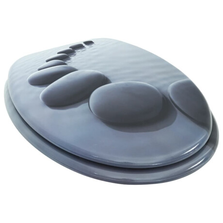 vidaXL Toiletbril stenen MDF afbeelding2 - 1