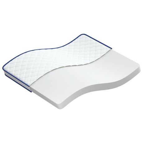 vidaXL Matras 200x180x17 cm traagschuim afbeelding2 - 1