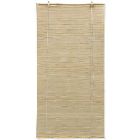 vidaXL Rolgordijn 80x160 cm bamboe natuurlijk afbeelding2 - 1