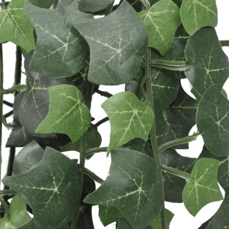 vidaXL Kunstplanten 2 st klimop 90 cm groen afbeelding2 - 1