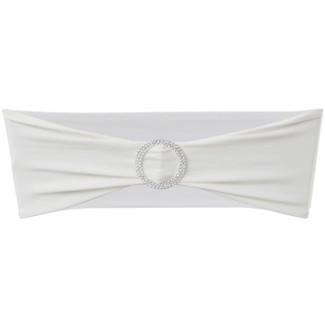 vidaXL Decoratief stoellint met een diamant 25 stuks (creme) afbeelding2 - 1