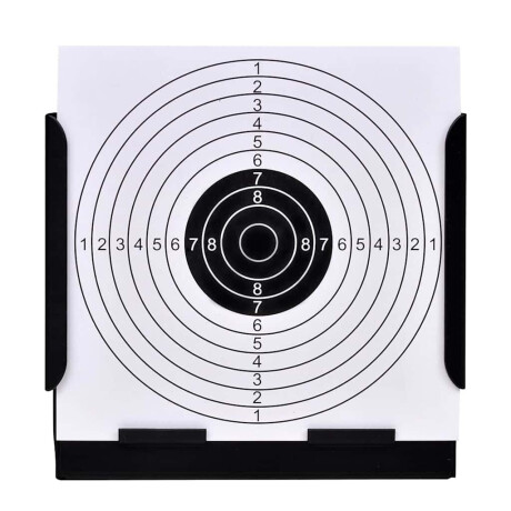 vidaXL Schietkast vierkant met 100 papieren targets 14 cm afbeelding2 - 1