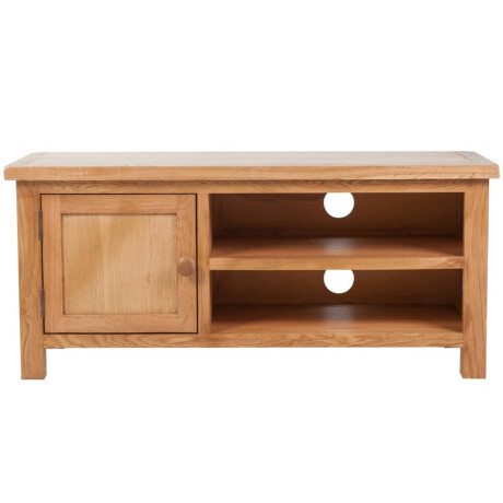 vidaXL Tv-meubel 103x36x46 cm massief eikenhout afbeelding2 - 1