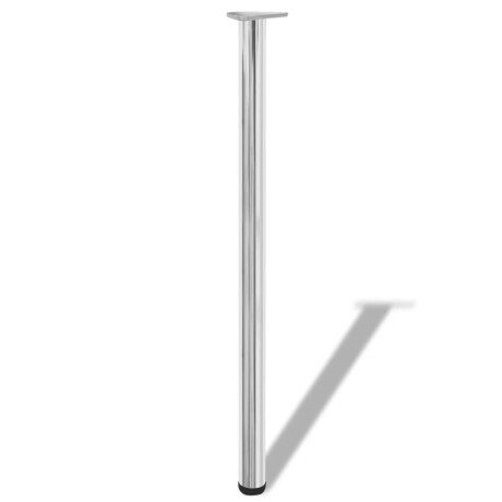 vidaXL Tafelpoten in hoogte verstelbaar chroom 1100 mm 4 st afbeelding2 - 1