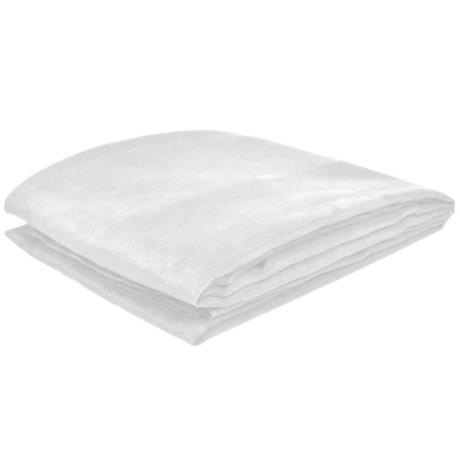 vidaXL Bankhoes 270x350 cm microsuède crème afbeelding2 - 1