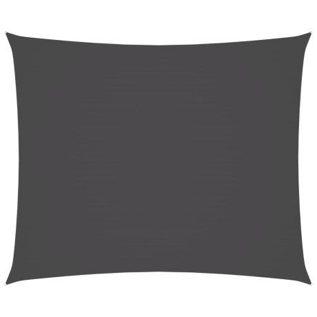 vidaXL Zonnescherm rechthoekig 4x6 m oxford stof antracietkleurig afbeelding2 - 1