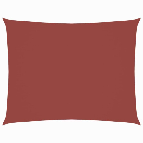 vidaXL Zonnescherm rechthoekig 2x4 m oxford stof terracottakleur afbeelding2 - 1