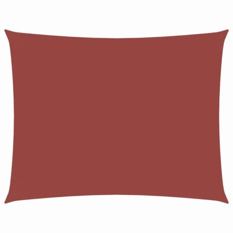 vidaXL Zonnescherm rechthoekig 4x6 m oxford stof terracottakleur afbeelding2 - 1