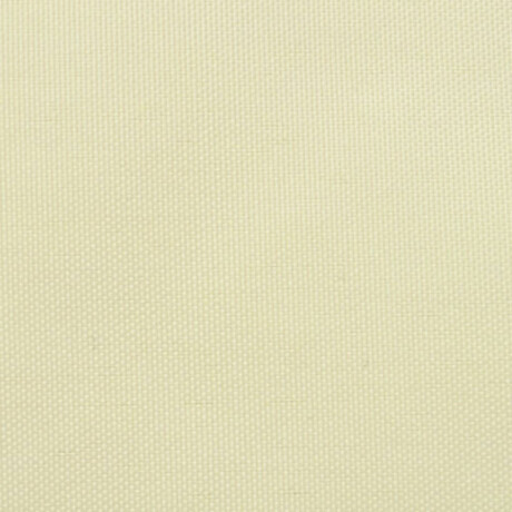 vidaXL Balkonscherm crémekleurig 90x400 cm oxfordtextiel afbeelding2 - 1