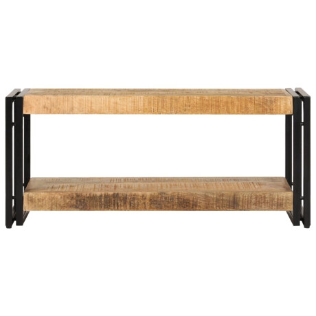 vidaXL Tv-meubel 90x30x40 cm massief mangohout afbeelding2 - 1