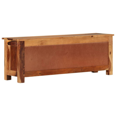 vidaXL Tv-meubel 110x30x40 cm massief hout afbeelding2 - 1