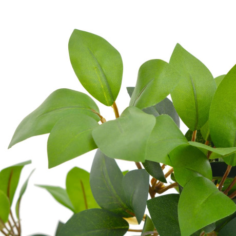 vidaXL Kunstplant met pot laurierboom 120 cm groen afbeelding2 - 1