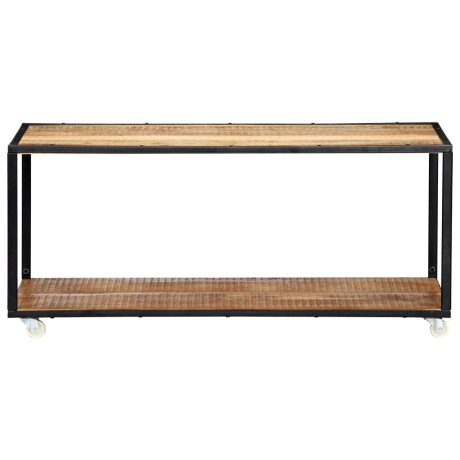 vidaXL Salontafel 90x50x40 cm massief gerecycled hout afbeelding2 - 1