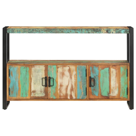 vidaXL Dressoir 120x30x75 cm massief gerecycled hout afbeelding2 - 1