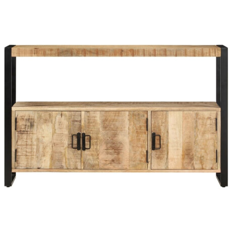 vidaXL Bijzetkast 120x30x75 cm massief mangohout afbeelding2 - 1