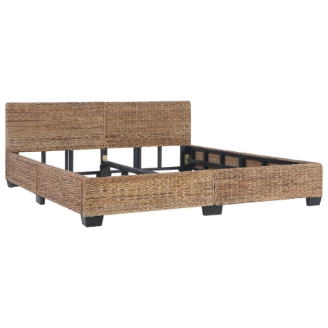 vidaXL Bedframe natuurlijk rattan 180x200 cm afbeelding2 - 1