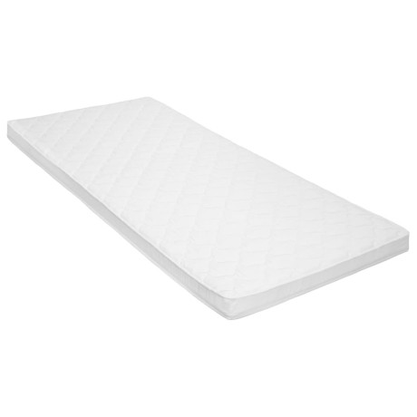 vidaXL Topmatras ei-profiel 6 cm koudschuim 90x200 cm afbeelding2 - 1