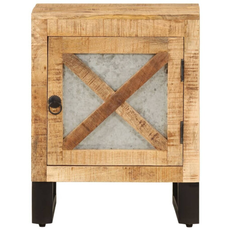 vidaXL Nachtkastje 40x30x50 cm massief mangohout afbeelding2 - 1