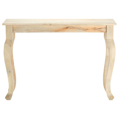 vidaXL Consoletafel 110x35x77 cm Massief mangohout afbeelding2 - 1