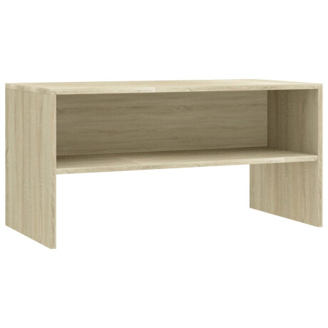 vidaXL Tv-meubel 80x40x40 cm bewerkt hout sonoma eikenkleurig afbeelding2 - 1