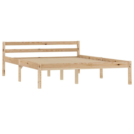 vidaXL Bedframe massief grenenhout 120x200 cm afbeelding2 - 1