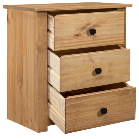 vidaXL Nachtkastje Panama Range 46x40x57 cm grenenhout afbeelding2 - 1