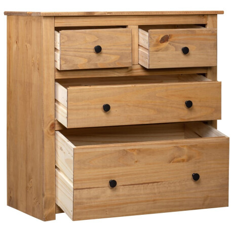 vidaXL Dressoir Panama Range 80x40x83 cm grenenhout afbeelding2 - 1