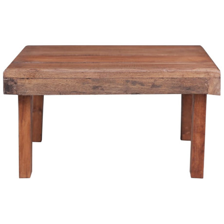 vidaXL Salontafel 60x45x23 cm massief mahoniehout afbeelding2 - 1