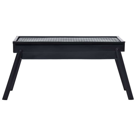 vidaXL Campingbarbecue draagbaar 60x22,5x33 cm roestvrij staal afbeelding2 - 1