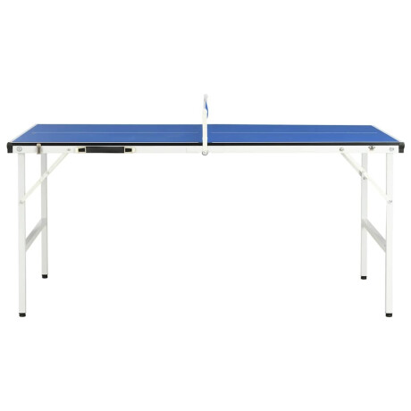 vidaXL Tafeltennistafel 152x76x66 cm met net 152x76x66 cm blauw afbeelding2 - 1
