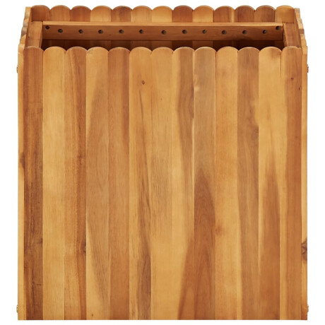 vidaXL Plantenbak verhoogd 50x30x50 cm massief acaciahout afbeelding2 - 1