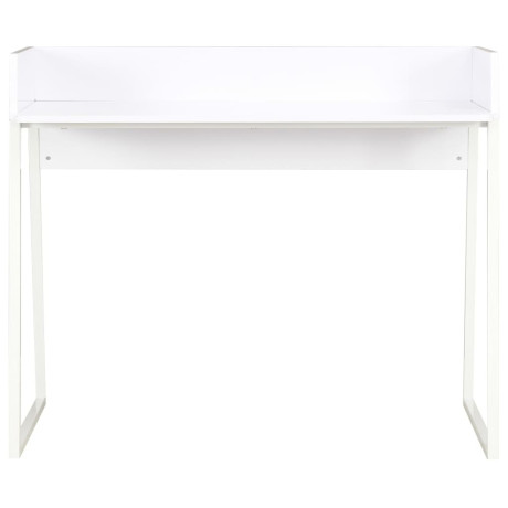 vidaXL Bureau 90x60x88 cm wit afbeelding2 - 1